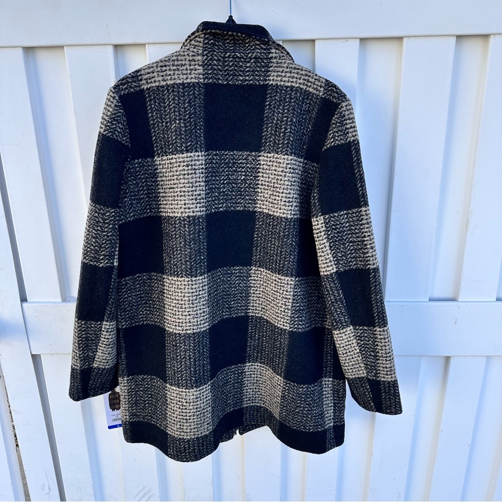 Pendleton Wool Blend Plaid Walker Jacket Coat NWT… - image 3